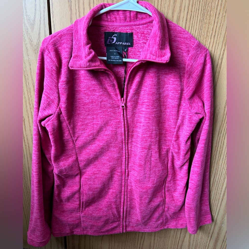 Io5 Apparel fleece full zip jacket for women
